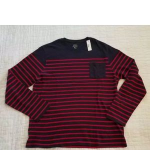 J. Crew long sleeve pocket tee